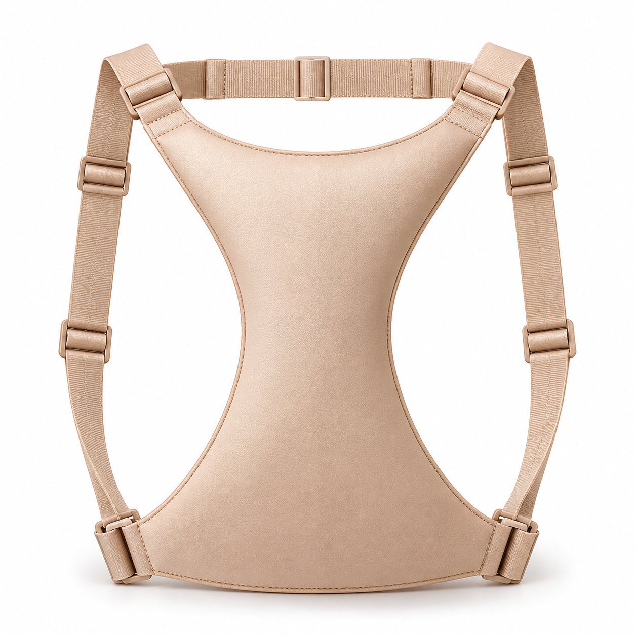 Anti-crease chest support brace for side sleepers